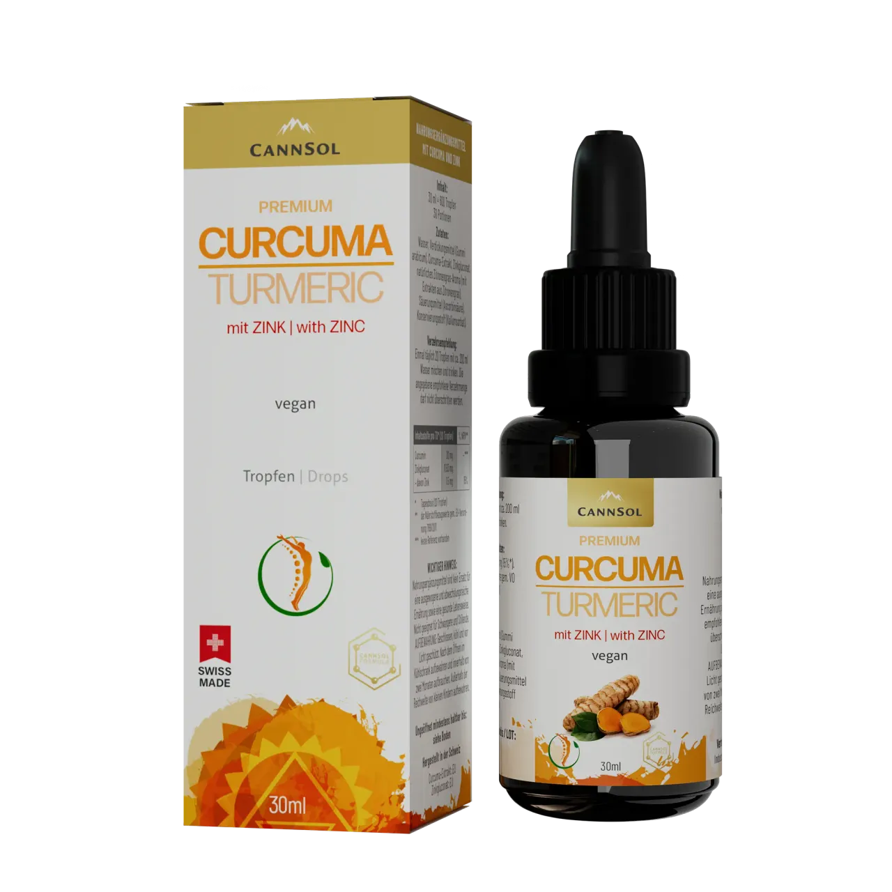 CannSol Curcuma-Zink - Expert-Center Gesundheit und Wohlbefinden GmbH