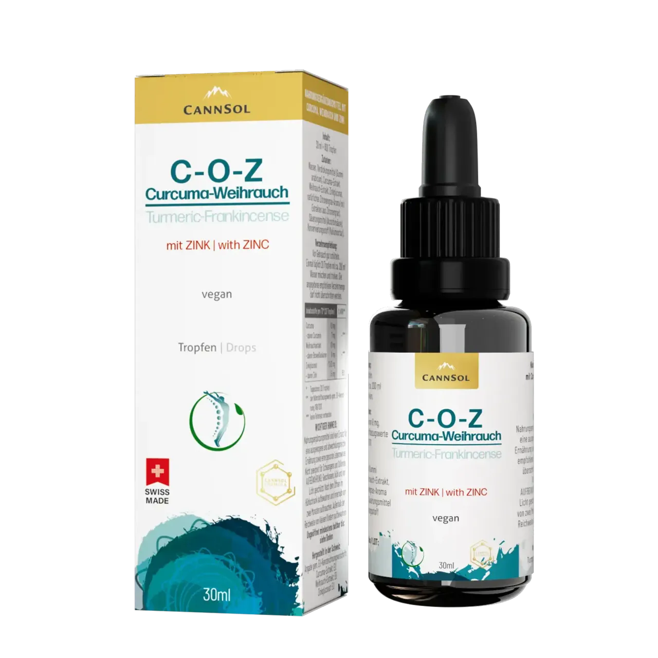 CannSol C-O-Z (Curcuma – Indischer Weihrauch mit Zink) - Expert-Center Gesundheit und Wohlbefinden GmbH