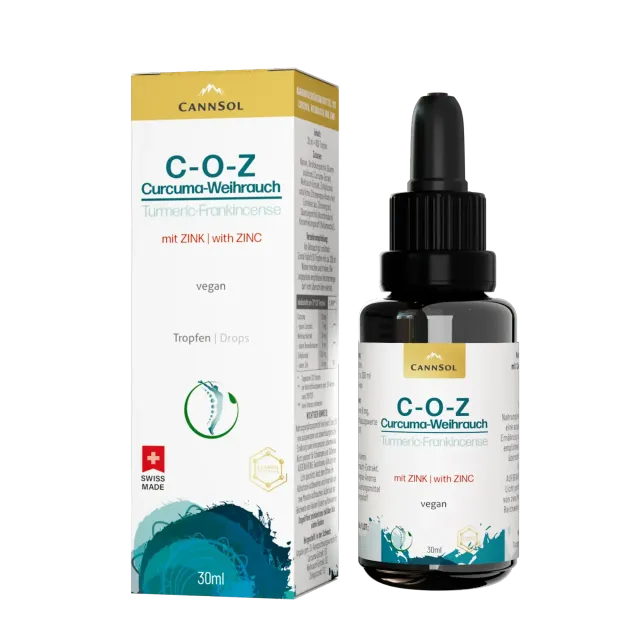 CannSol C-O-Z (Curcuma – Indischer Weihrauch mit Zink) - Expert-Center Gesundheit und Wohlbefinden GmbH