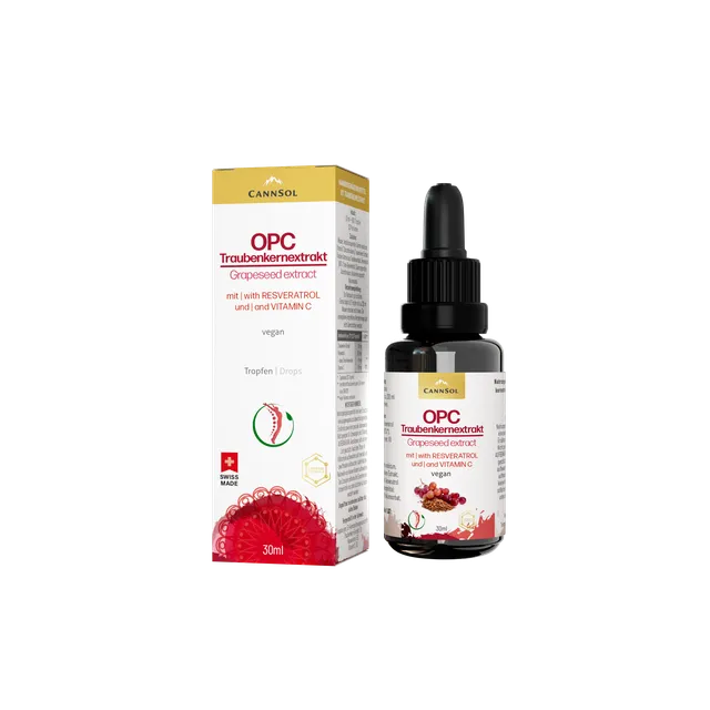 Cannsol OPC Traubenkernextrakt mit Resveratrol u. Vit. C - Expert-Center Gesundheit und Wohlbefinden GmbH